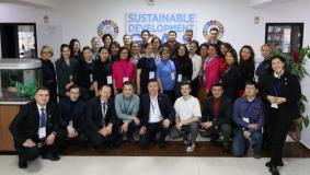 Сәтбаев Университетінде БҰҰ-ның Жаһандық шартымен бірге серіктестікте ұйымдастырылған «Акселератор SDG Ambition» семинары өтті