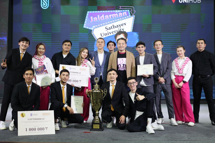 В Satbayev University прошел фестиваль Высшей лиги «Жайдарман»