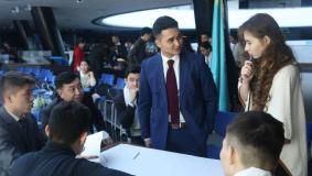 Студенты КазНИТУ встретились с Нурсултаном Назарбаевым