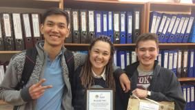 Students of KazNRTU prize-winners of the Almaty championship in robotics!