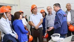 Преподаватели КазНИТУ посетили завод «КазФерроСталь»