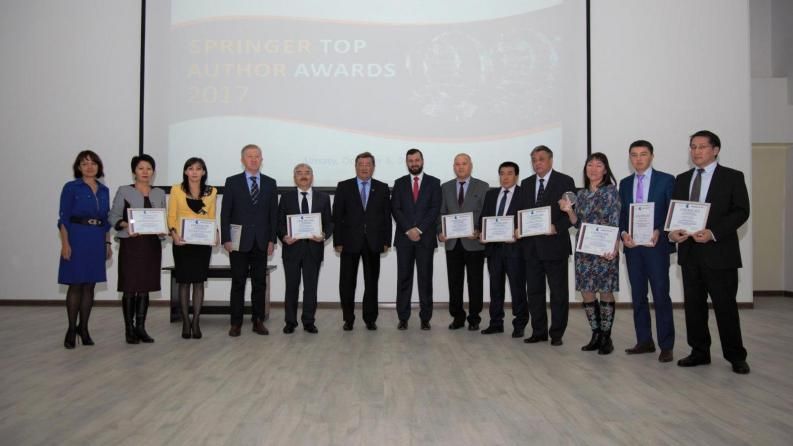 Сәтбаев университеті – Springer Nature сыйлығының жеңімпазы