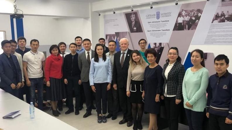 A series of master classes by professional project managers took place at Satbayev University