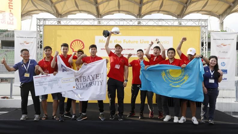 Университет студенттері Shell Eco-marathon Asia 2019 атты халықаралық марафонға қатысты