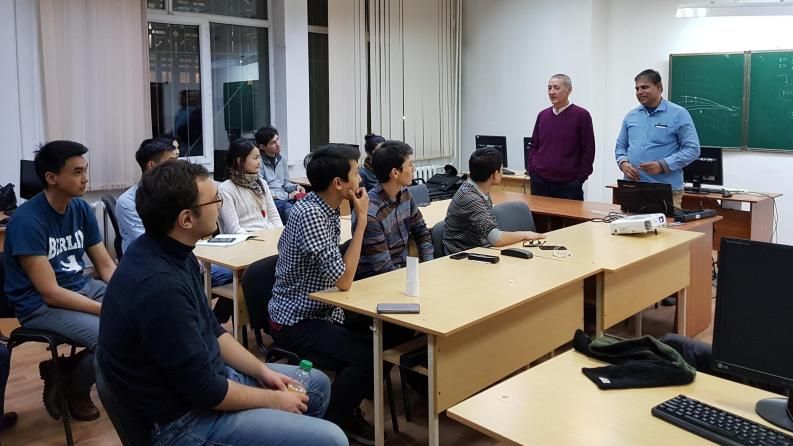 Satbayev University hosts lectures by professors from India