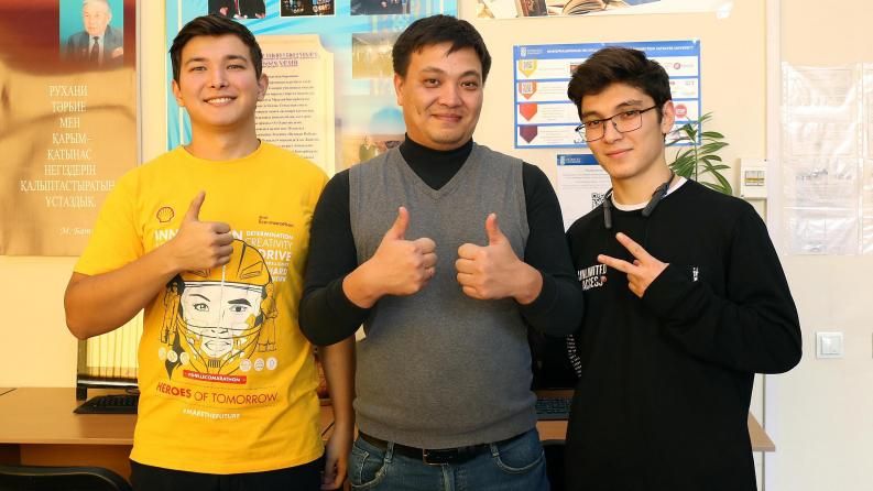 Freshmen of Satbayev University met with young scientists and entrepreneurs