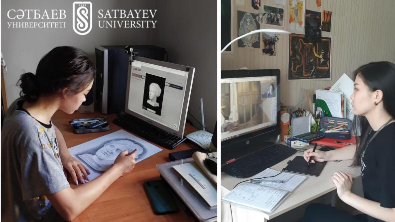 В Satbayev University прошла Олимпиада по предметам «Рисунок» и «Черчение» для выпускников школ