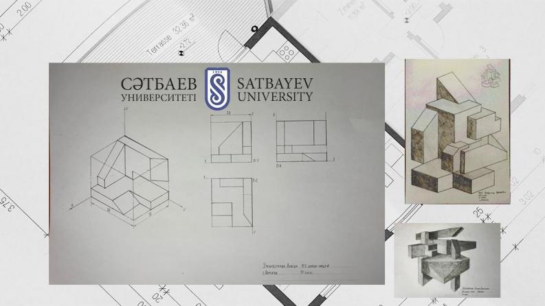 Satbayev University hosted an Olympiad for school graduates in the creative subjects "Drawing" and "Technical drawing"