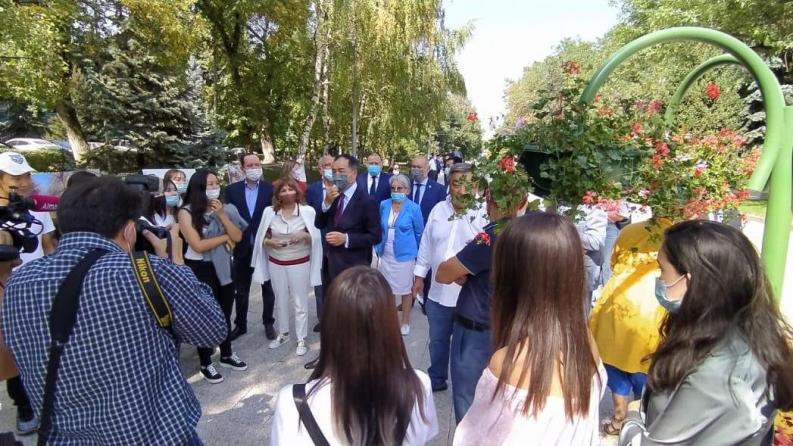 Сәтбаев Университетінің студенттері Қала күніне арналған көрмеге қатысты