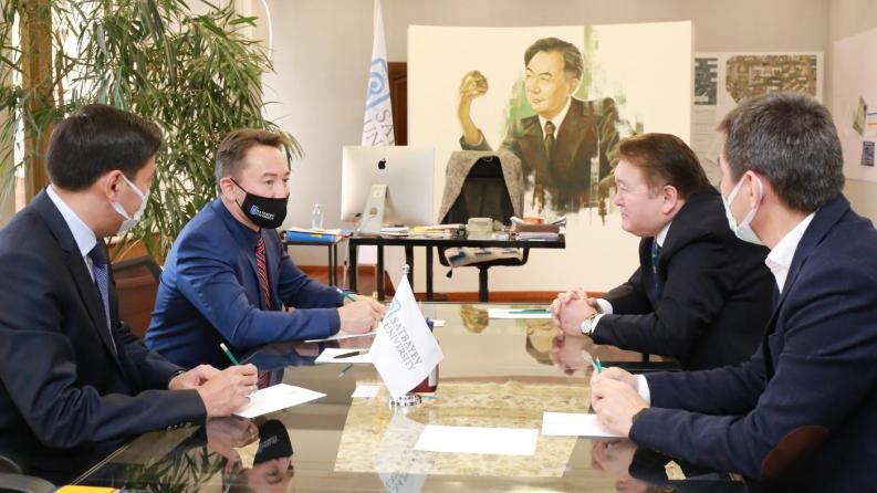 Satbayev University подписал меморандум о сотрудничестве с Национальной Академией Горных Наук