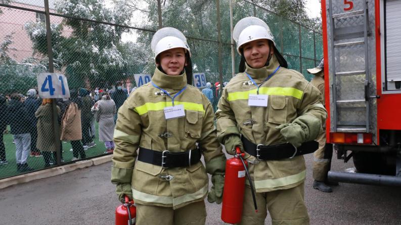 Satbayev University провел учения по сейсмотренировке и пожарной безопасности