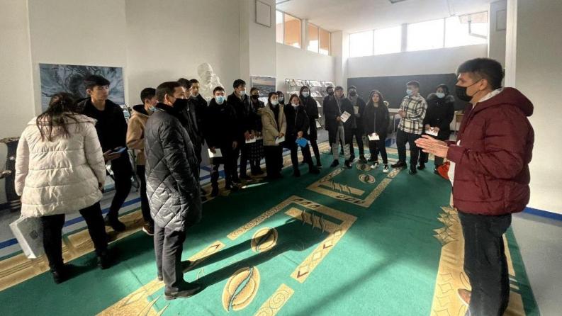 Satbayev University was visited by schoolchildren of Taraz