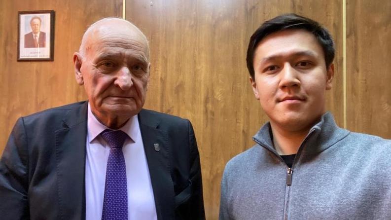 PhD student at Satbayev University Yerlan Hamza  completed an internship at the National Research Mordovian State University named after N.P. Ogarev