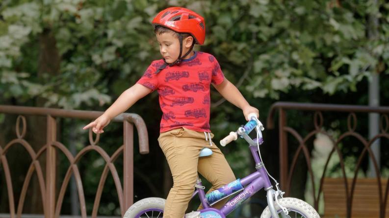 Satbayev University has invited the children to participate in the cycling race