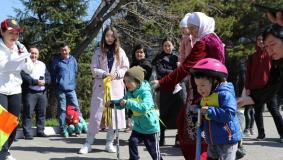 Satbayev University introduces children to sports