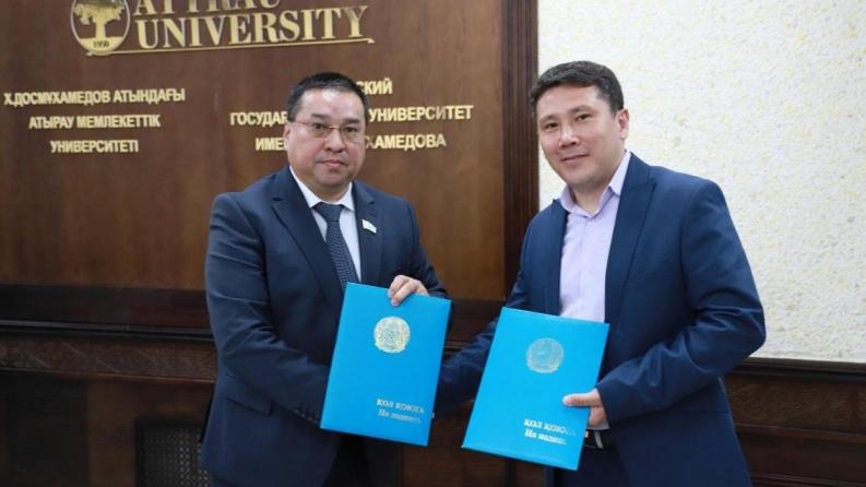Satbayev University and Khalel Dosmukhamedov Atyrau state University signed memorandum of cooperation