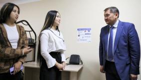 Sayassat Nurbek visited Operative Headquarters for dormitory issues