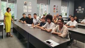 Students of the Department of «Metallurgy and Mineral Processing» discuss the President's message