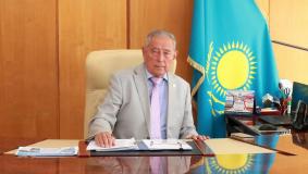 Satbayev University team has congratulated Geroy Zholtayev on his birthday