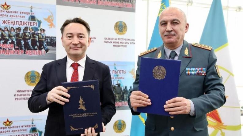 Satbayev University has opened a higher education for Motherland’s defenders