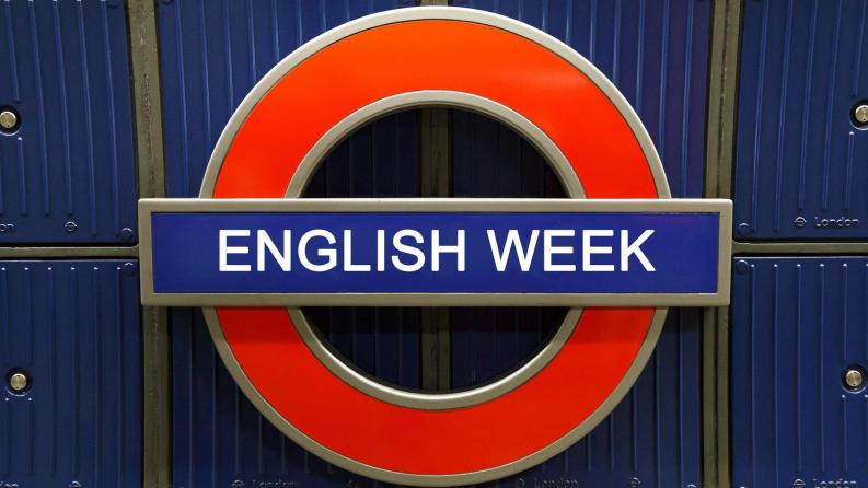 English week starts next week! Ready?