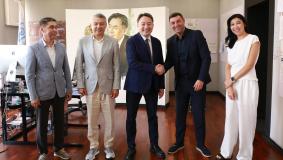 Золотой мост сотрудничества: Встреча с Казахско-Греческим Деловым Советом в Satbayev University