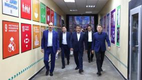 Министр водных ресурсов и ирригации Нуржан Нуржигитов встретился с учеными-гидрогеологами Satbayev University
