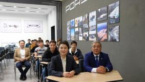 Virtual reality laboratory was opened with the support of Porsche at Satbayev University