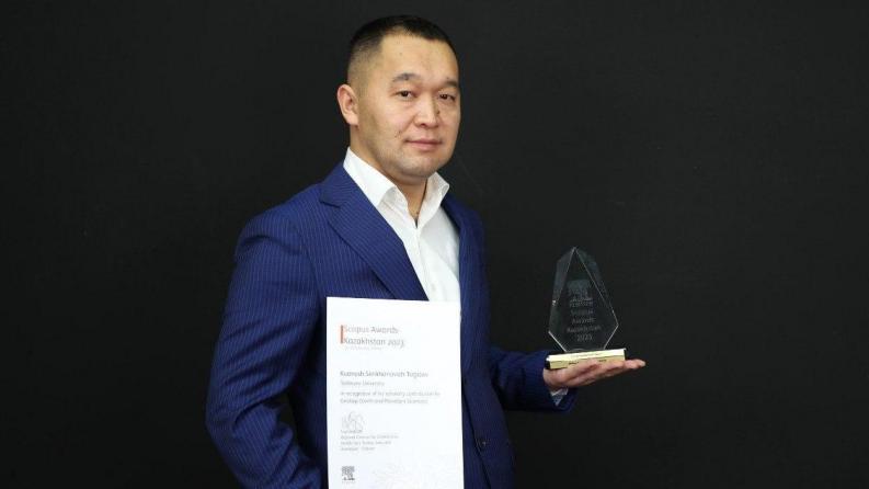 Ученый Satbayev University получил международную премию «Scopus Awards 2023»