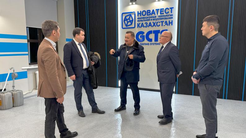 Chairman of Board of Science Foundation visited Satbayev University to get acquainted with innovative projects