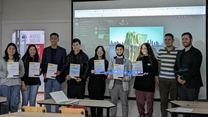 В Satbayev University состоялись семинары по искусственному интеллекту в архитектуре