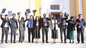 Молодые ученые из Алматы получили квартиры от имени президента Казахстана