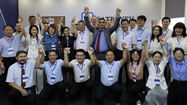 Bridge across two countries: Satbayev University has received the scientific delegation from the People's Republic of China