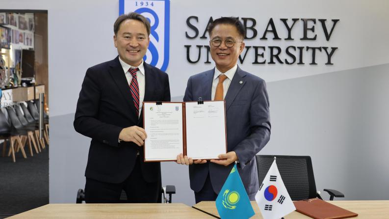 Within the framework of the research workshop, Satbayev University and Sungkyunkwan University discussed strategies for creating the sustainable future