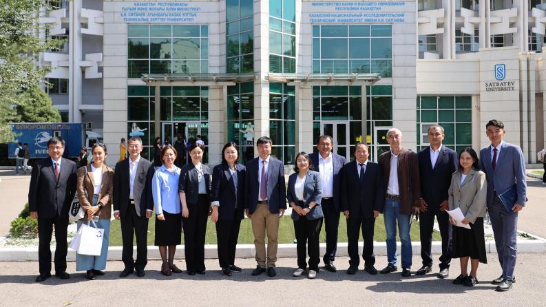 Satbayev University is establishing the cooperation with the first national University of China