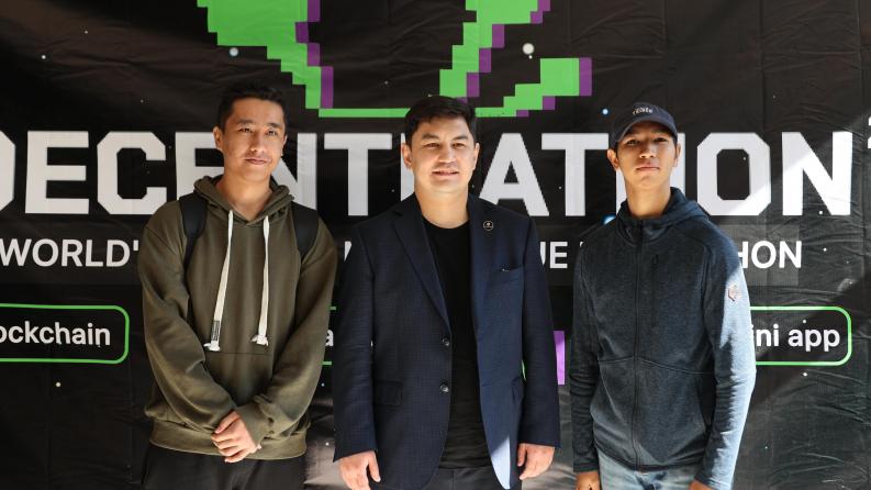 Decentrathon 2.0 hackathon launched at Satbayev University, presenting the teamwork without borders