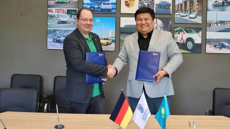 Satbayev University развивает сотрудничество в области IT с Hof University of Applied Sciences