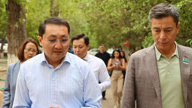 AMANAT party representatives visited Satbayev University with the annual inspection