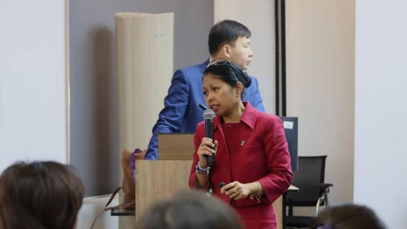 Satbayev University-де британиялық профессор Рамона Бланес дәріс оқи бастады