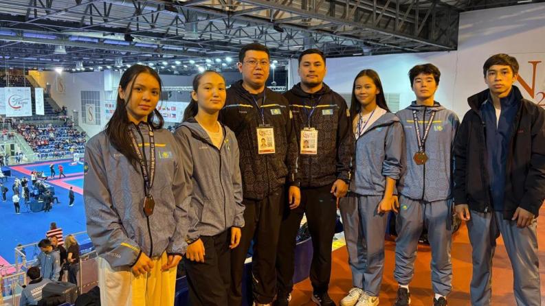 Казахстанские спортсмены при поддержке Satbayev University завоевали медали на чемпионате мира по таэквондо