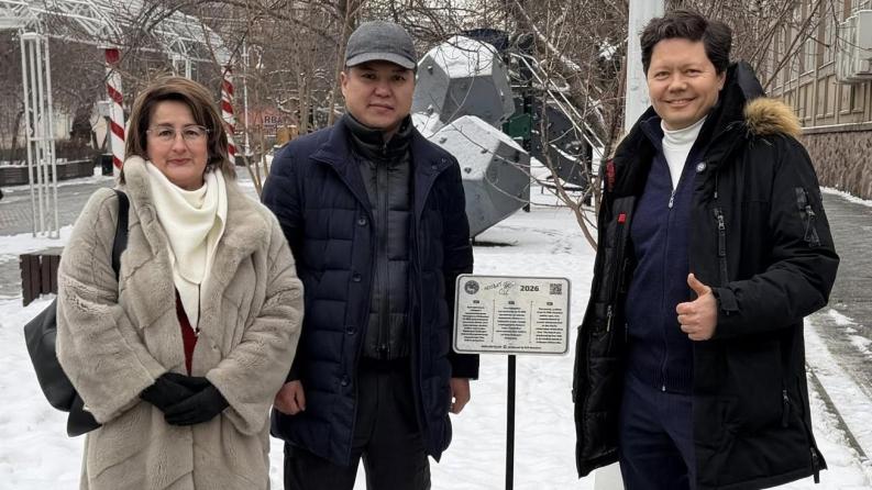 Сәтбаев университетінің эко-хабында жасалған жаңа эко-орындық Алматы қаласында орнатылды