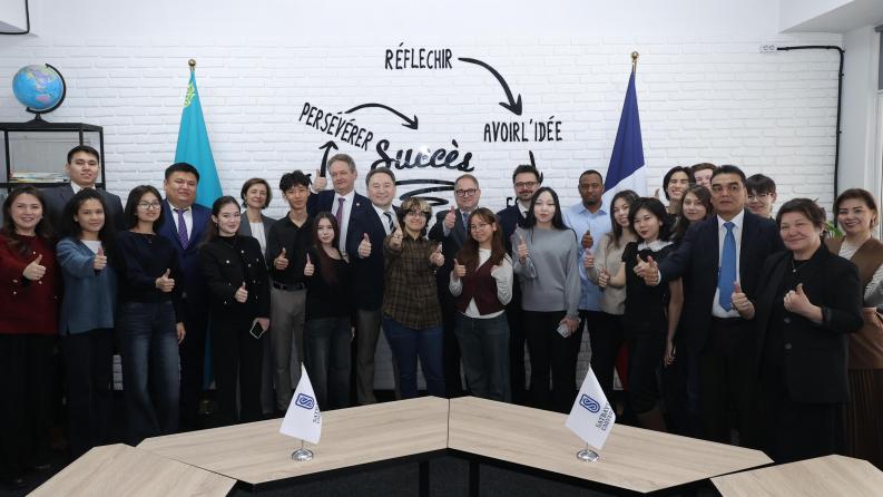 Шаг в будущее: Французский центр в Satbayev University открывает новые горизонты инженерного образования и зеленой энергетики