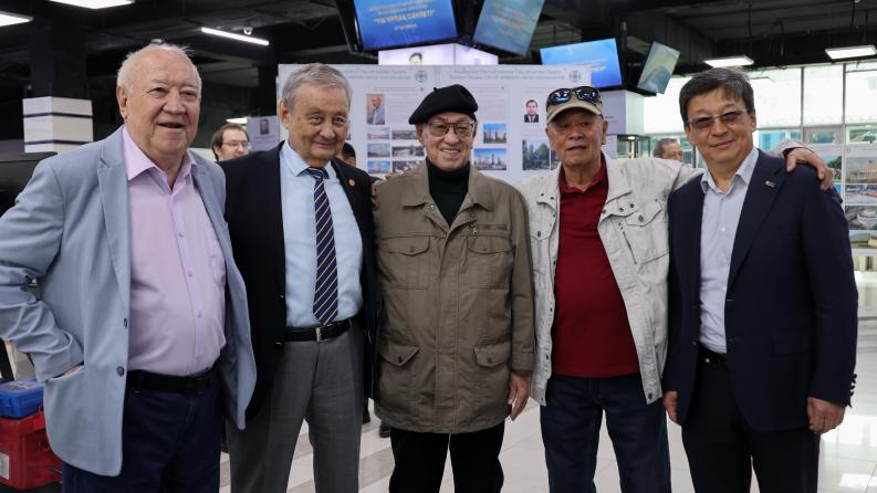Преемственность созидания: В Satbayev University открылась выставка к 90-летию Союза архитекторов Казахстана
