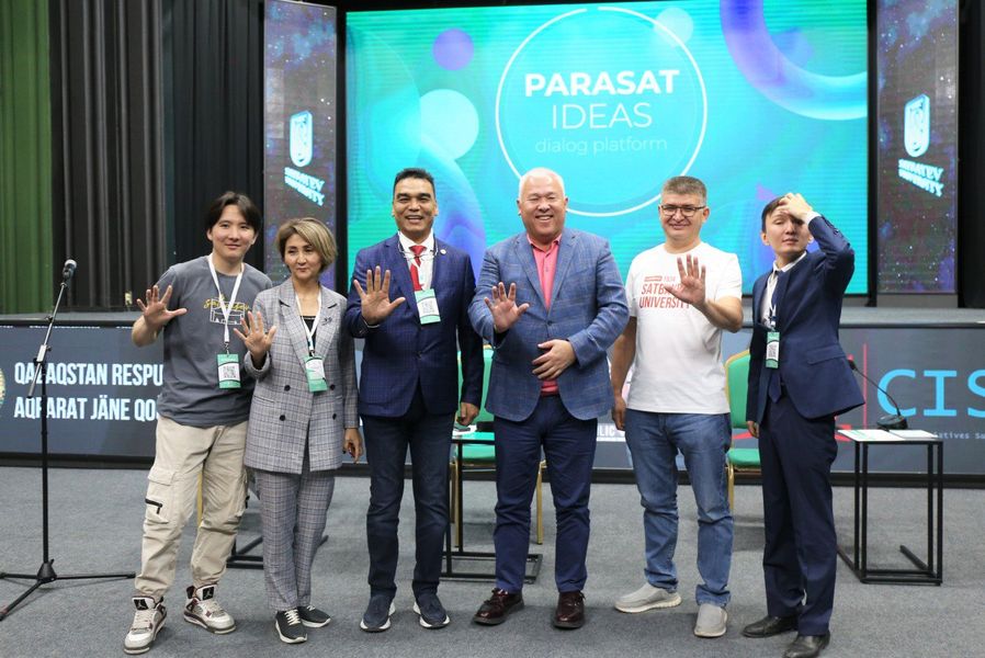 В Satbayev University прошло обсуждение Parasat Ideas