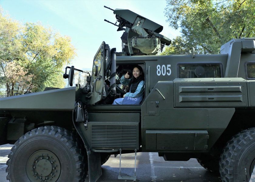 В Институте военного дела Satbayev University прошел День открытых дверей
