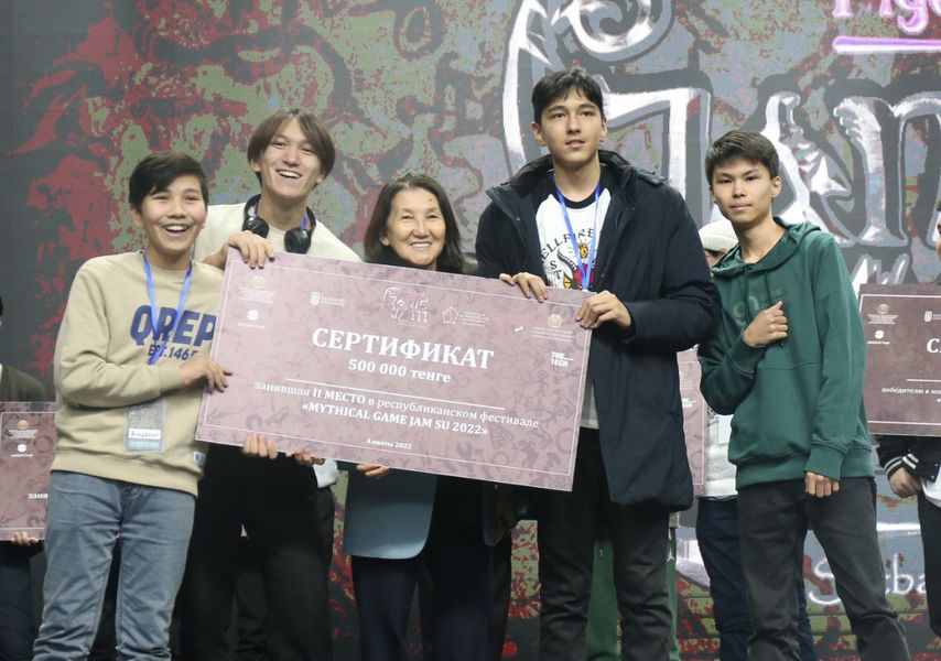 Republican festival of "Mythical Game Jam SU 2022" video game developers was held at Satbayev University