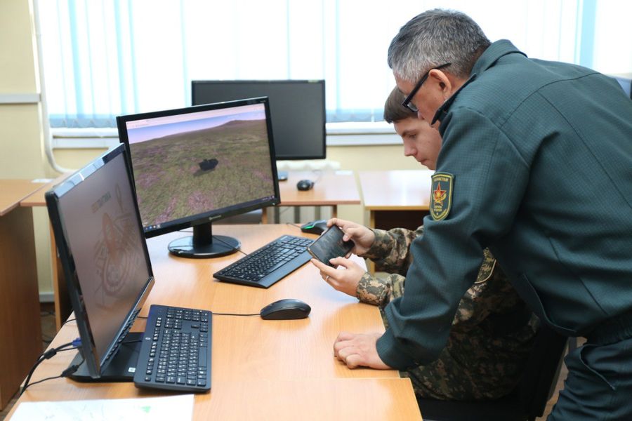 Satbayev University Military Institute showed the capabilities of "Geotactic" complex