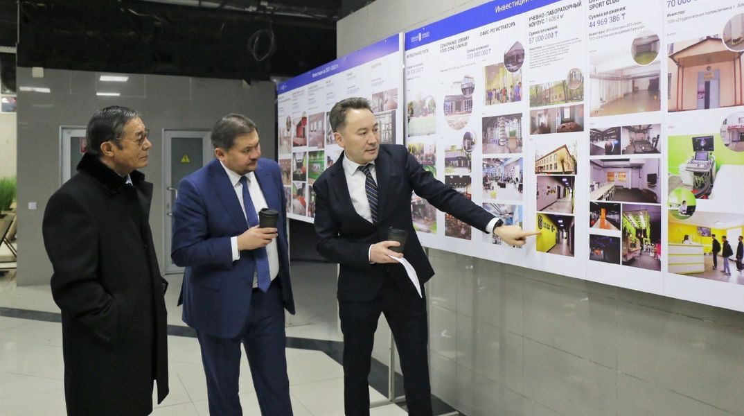 Министр науки и высшего образования  в рамках рабочей поездки посетил Satbayev University