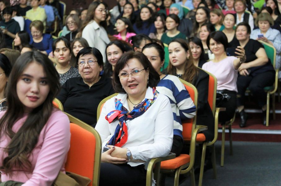 Satbayev University congratulates on International Women's Day