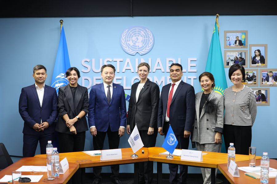 Постоянный координатор ООН в Казахстане Микаэла Фриберг-Стори посетила Satbayev University